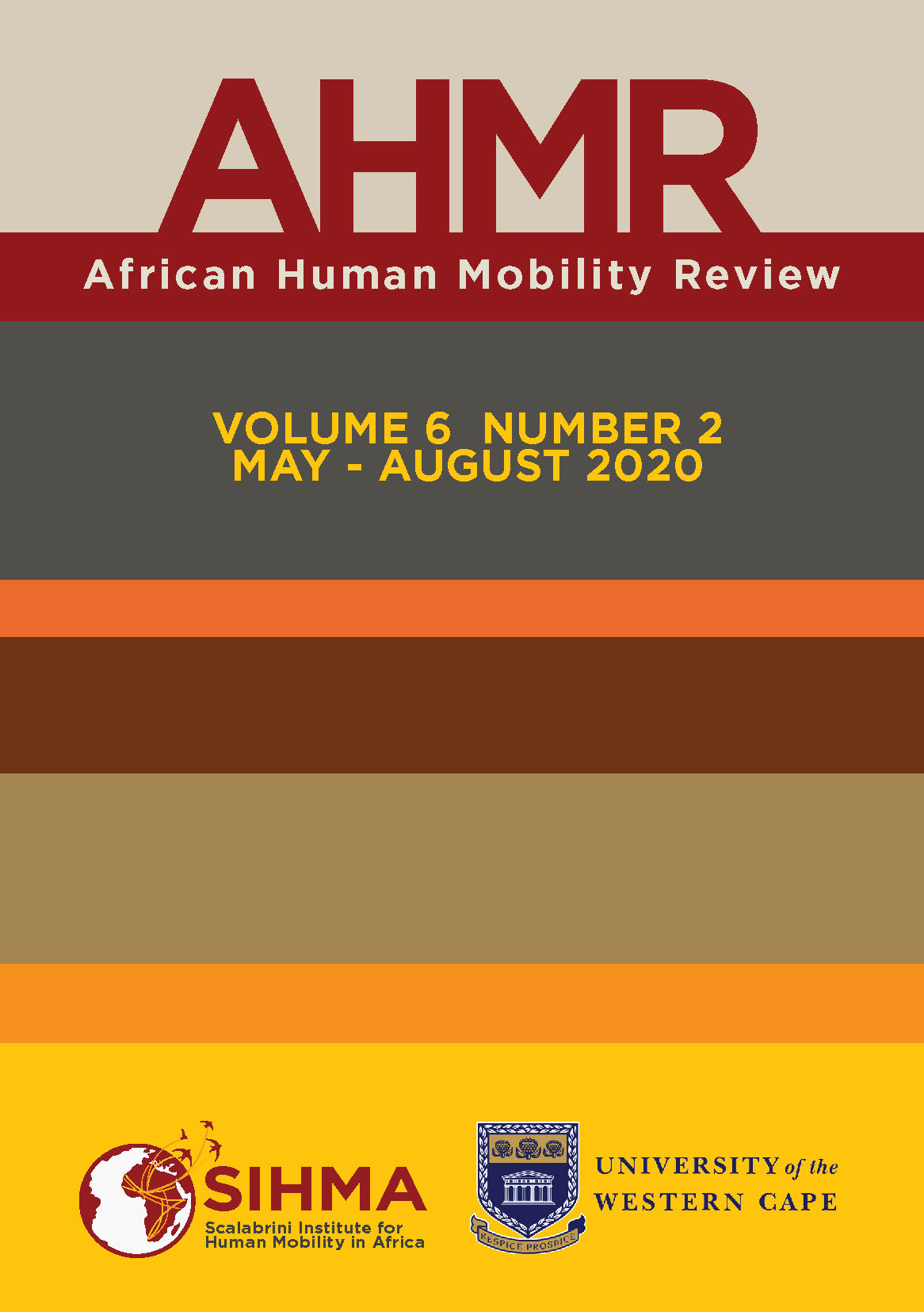 					View Vol. 6 No. 2 (2020): AFRICAN HUMAN MOBILITY REVIEW
				