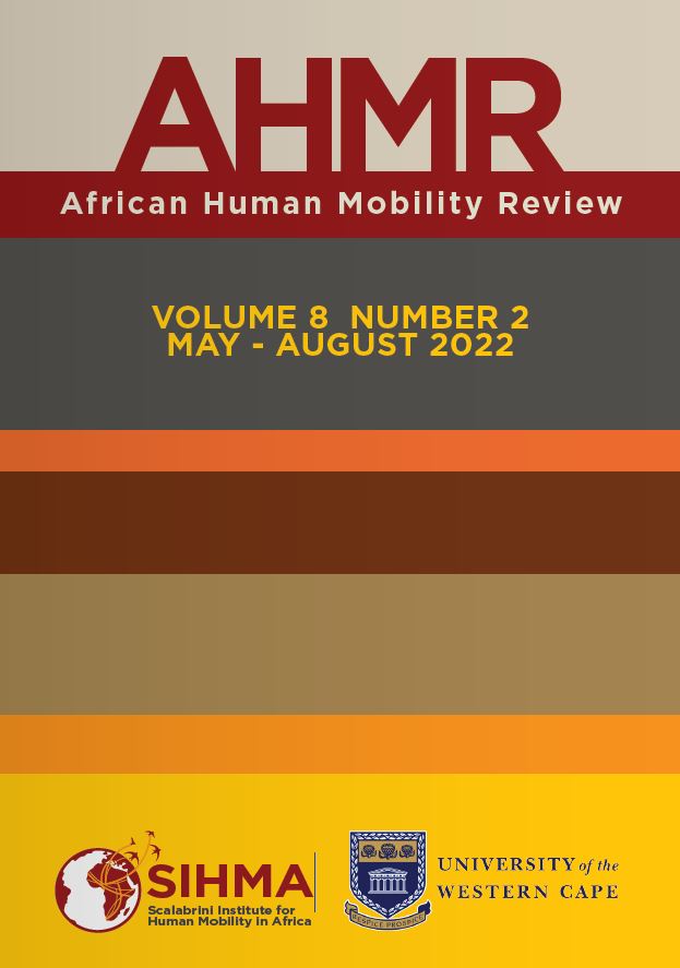 					View Vol. 8 No. 2 (2022): AFRICAN HUMAN MOBILITY REVIEW
				