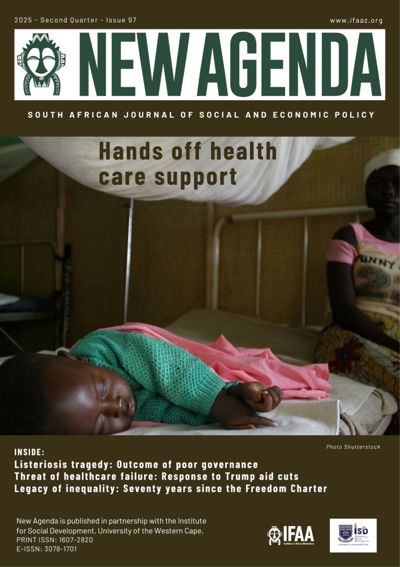 					View Vol. 97 No. 1 (2025): New Agenda: June 2025
				