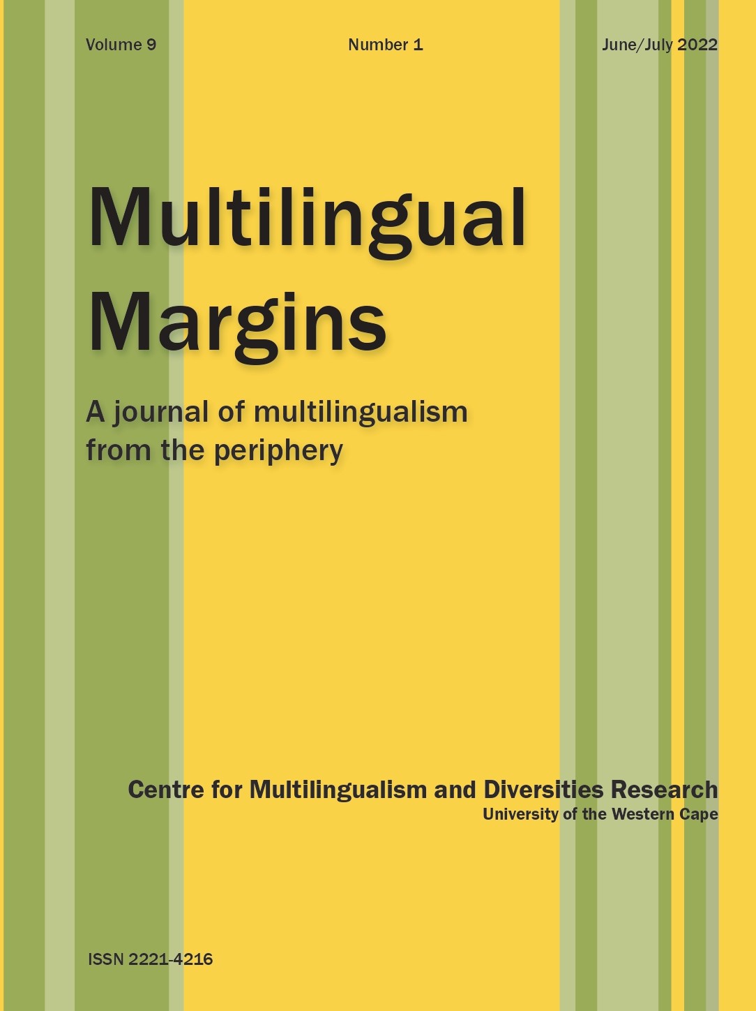 					View Vol. 9 No. 1 (2022): Multilingual Margins
				