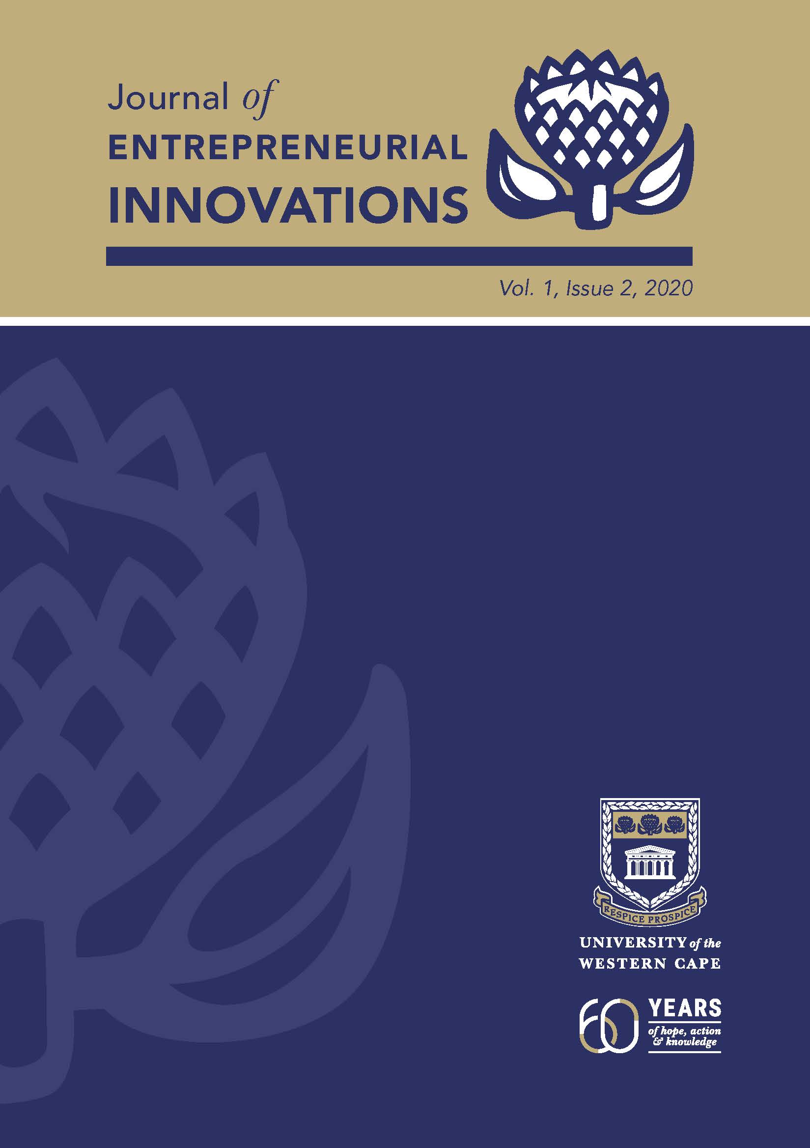 					View Vol. 1 No. 2 (2020): Journal of Entrepreneurial Innovations
				